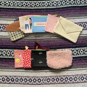 Bundle of 9 Ipsy Bags